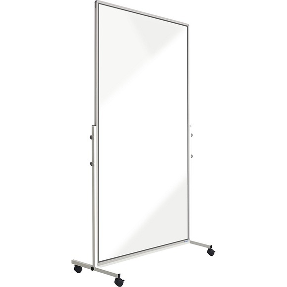 Mobile Trennwand aus Acrylglas