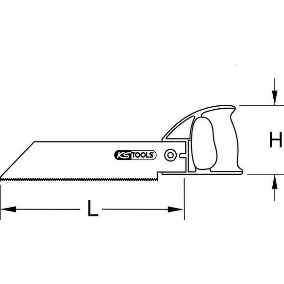 PVC-Handsäge