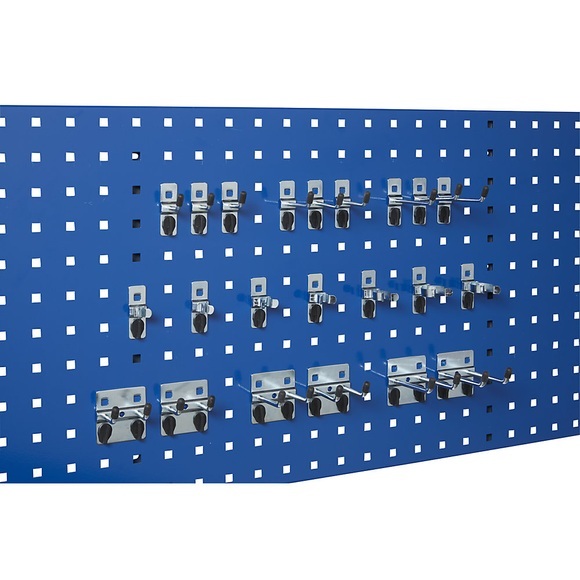 EUROKRAFTpro Lochwand-Set inkl. 22-teiliges Werkzeughalterset HxB 457 x 1524
