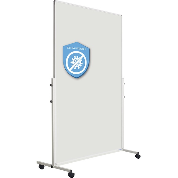 Hygiene-Whiteboard, mobil