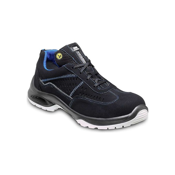 Sicherheitshalbschuhe ESD AL 741 Plus S1 XB mit Aluminium-Zehenschutzkappe, 1 Paar Größe 37