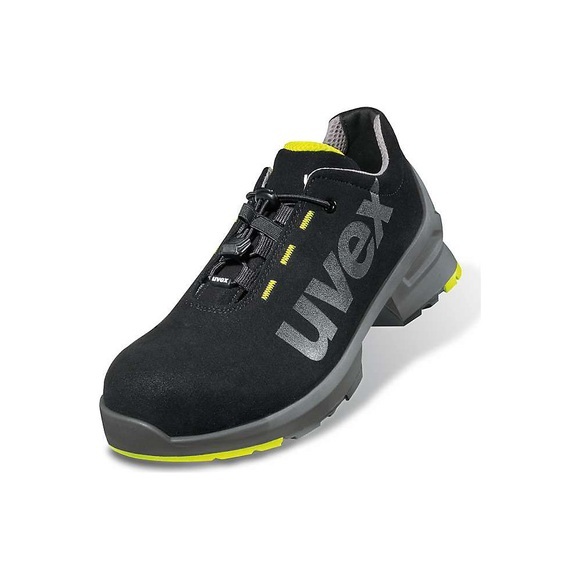 Uvex Sicherheitshalbschuh ESD S2 SRC mit metallfreier Zehenschutzkappe, 1 Paar Weite 12, Größe 39