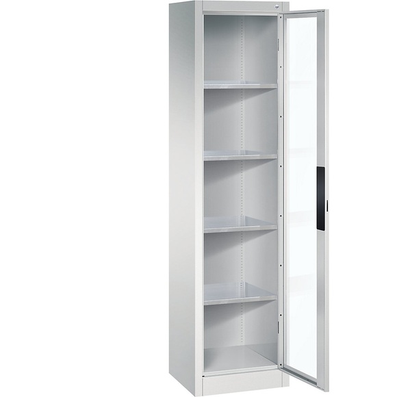 Sichtfenster-Flügeltürschrank