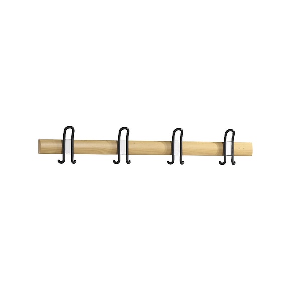 Wandgarderobe BASIC HxBxT 160 x 996 x 68 mm Buche