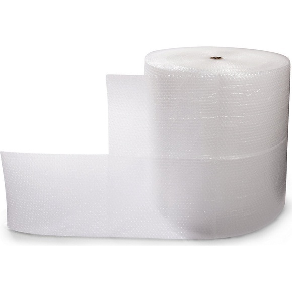 Luftpolsterfolie 3-lagig, Lauflänge 75 m, 90 µm, Rollenbreite 1200 mm