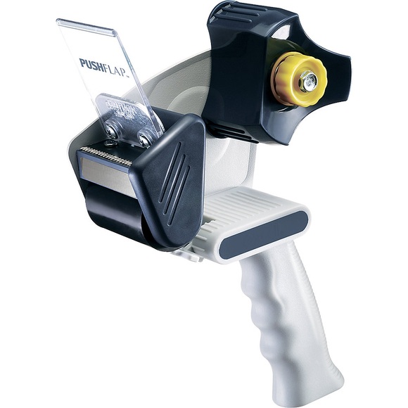 Handabroller für Selbstklebeband mit Sicherheitsmesser für Bandbreite bis 50 mm, VE 3 Stk