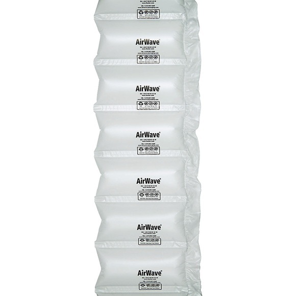 Luftkissenfolie AirWave®, transparent, Länge 700 m, BxH 210 x 100 mm