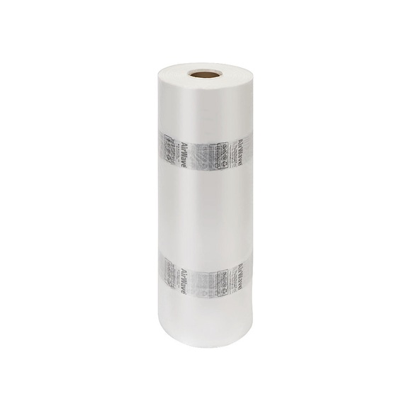 Luftkissenfolie AirWave®, transparent, kompostierbar, Länge 350 m, BxH 420 x 320 mm