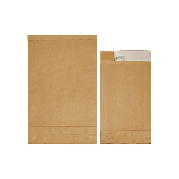 Faltentaschen, aus Kraftpapier, LxB 353 x 250 mm, VE 250 Stk