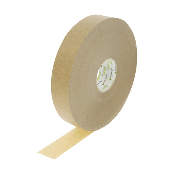 Maschinenklebeband monta® terra, aus Papier, braun, Bandbreite 50 mm