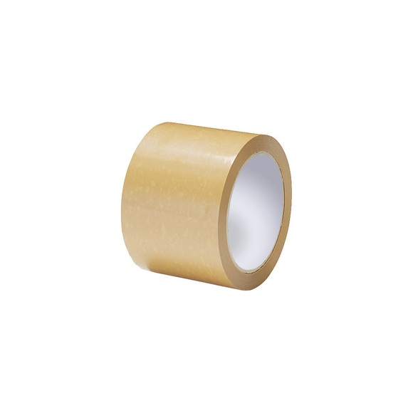 PVC-Packband Das Beste, extrabreit, VE 6 Rollen, braun, Bandbreite 75 mm
