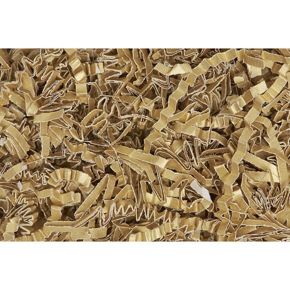 SizzlePak Papier-Füllmaterial, 10 kg, Füllvolumen 350 l, gold