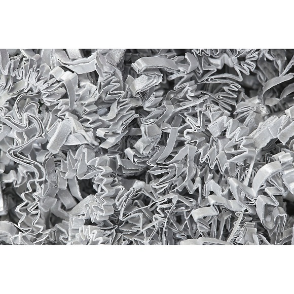 SizzlePak Papier-Füllmaterial, 10 kg, Füllvolumen 350 l, silber