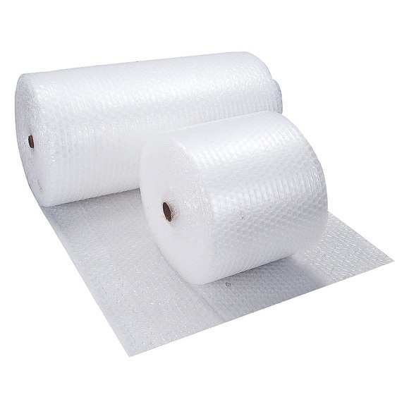 Großnoppige Luftpolsterfolie, Lauflänge 50 m, 3-lagig, Rollenbreite 1500 mm, 130 µm