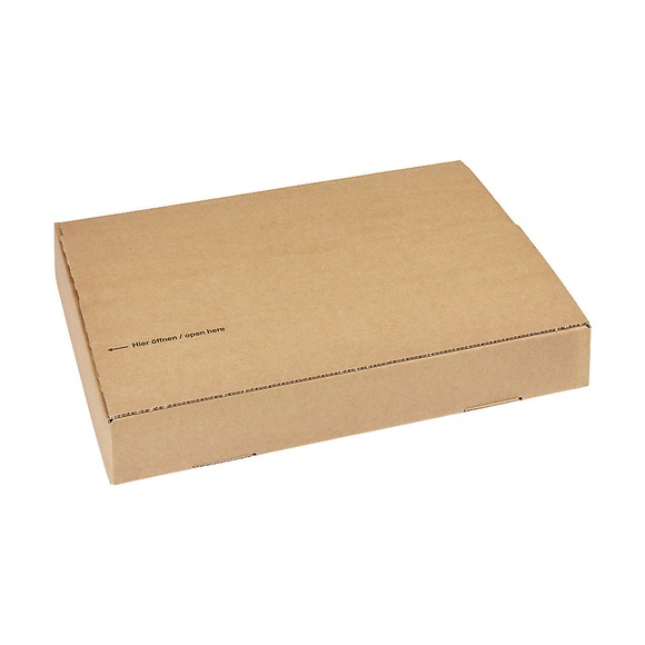 Speedbox Karton flow Plus, 1-wellig, LxBxH 386 x 285 x 50 mm, ab 10 Stk
