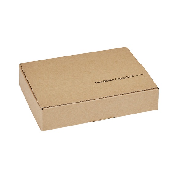 Speedbox Karton flow Plus, 1-wellig, LxBxH 213 x 153 x 43 mm, ab 20 Stk