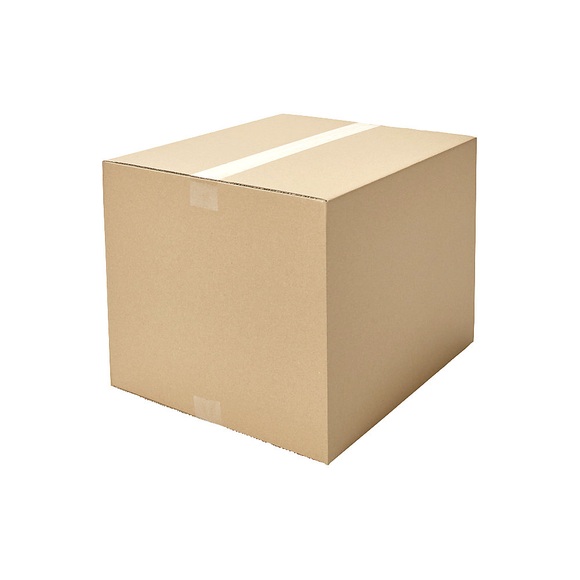 Wellpapp-Faltkarton, ECOONOMY, umweltfreundlich, VE 10 Stk, LxBxH 400 x 400 x 350 mm, 1-wellig, ab 2 VE