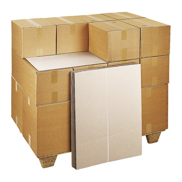 Paletten-Zwischenlage, Wellpappe, 1-wellig, LxB 1180 x 780 mm, VE 480 Stk