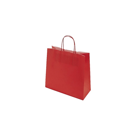 Papiertragetasche FRESH, Außen-LxB 240 x 110 mm, VE 250 Stk, rot, 100 g/m²