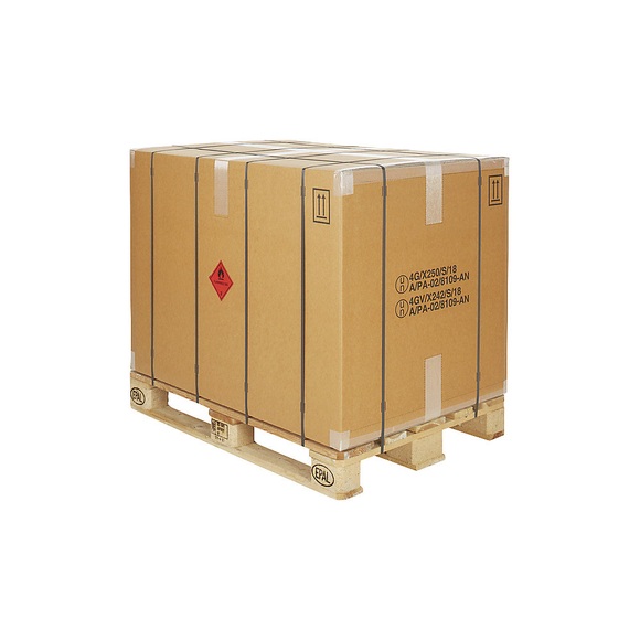 Gefahrgutkarton PREMIUM, braun, Innenmaße 1170 x 770 x 800 mm