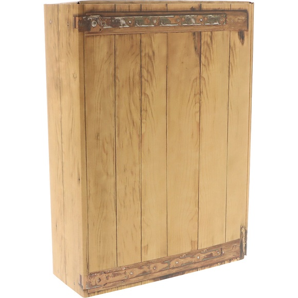 Flaschen-Geschenkkarton Holzkiste, VE 25 Stk, Innenmaße 360 x 260 x 93 mm