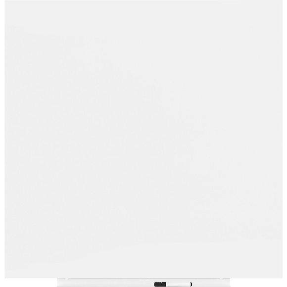Whiteboard-Modul, BASIC-Version - Stahlblech, lackiert, BxH 1000 x 1000 mm, weiß