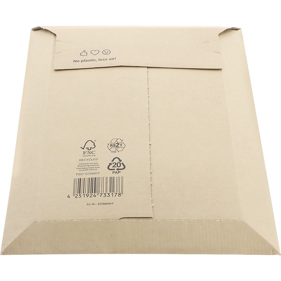 Versandtasche E-Commerce flow, max. Füllhöhe 70 mm, VE 30 Stk, LxB 352 x 276 mm