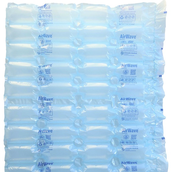 Luftkissenfolie AirWave® terra, 100% recycelte Folie, Lauflänge 500 m