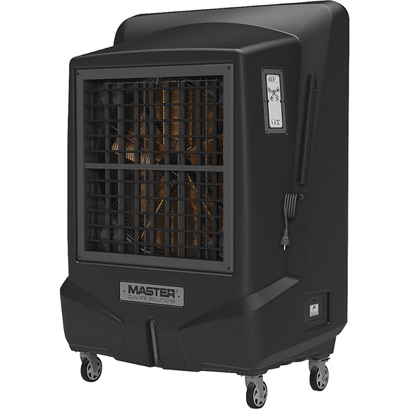 Master Verdunstungskühler BC 221, 0,8 kW, Raumgröße 330 m², mit 4 Lenkrollen, schwarz