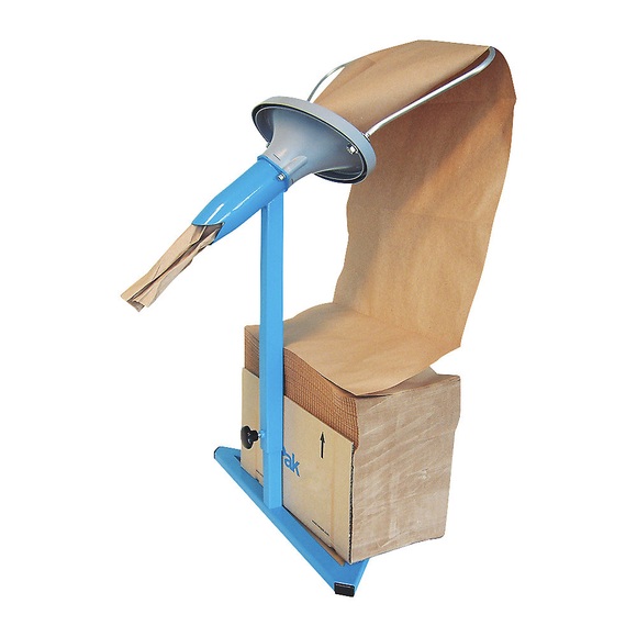 Papierfüllsystem-Konverter, LxB 460 x 450 mm, blau