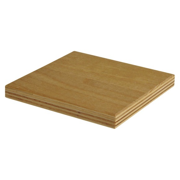 Werkbankplatte Buche Multiplex, Plattenstärke 25 mm, BxT 700 x 600 mm