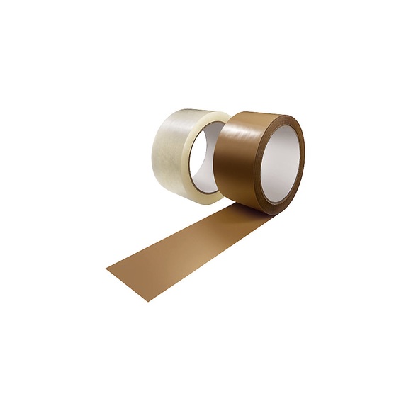 PP-Packband ECONOMY, Hotmelt, VE 6 Rollen, transparent, Bandbreite 50 mm, ab 2 VE