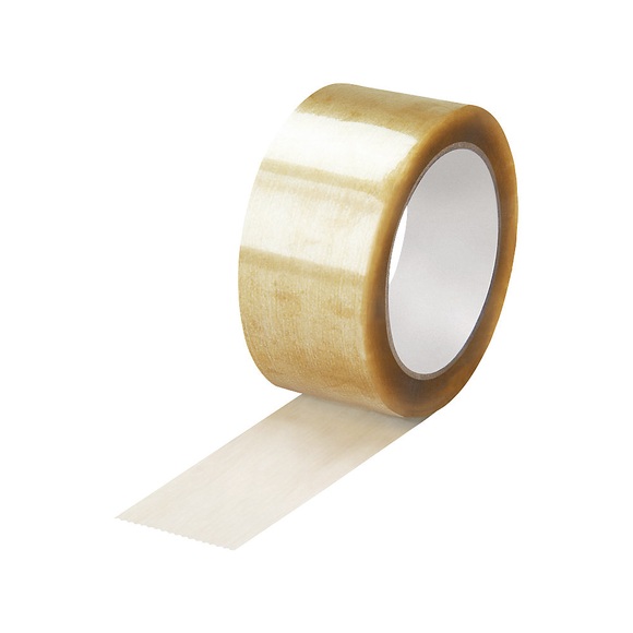 PP-Packband High-Tack, Naturkautschuk, VE 6 Rollen, transparent, Bandbreite 50 mm, ab 2 VE