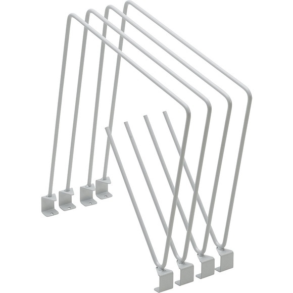 Treston Unterteilerbügel-Set, für Stahl-Fachboden, für Tiefe 300 mm