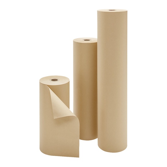 Packpapier auf Rolle ECONOMY, Breite 1000 mm, braun, Länge 100 m, 80 g/m²