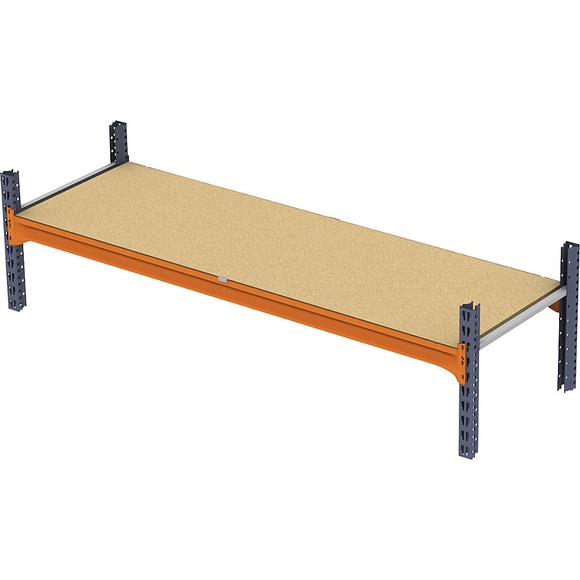 Weitspannregal-Fachebene, mit Spanplatte, 1 Paar, BxT 1825 x 600 mm
