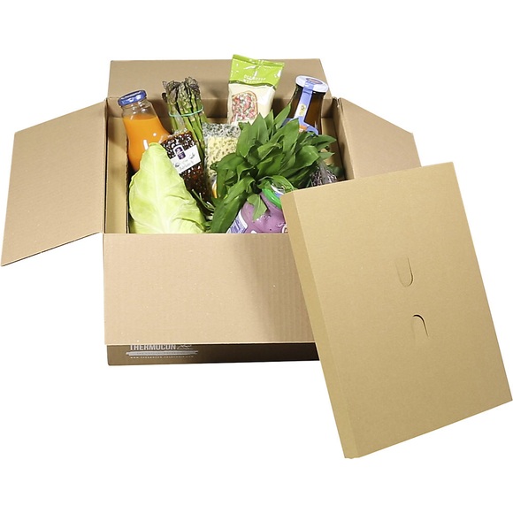 Thermobox Papier, aus Recyclingpapier, Innenmaße 290 x 230 x 215 mm