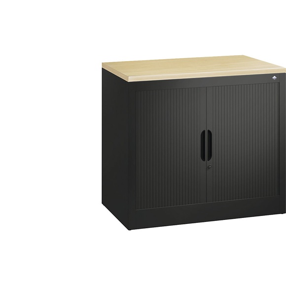 Rollladenschrank mit Horizontal-Jalousie