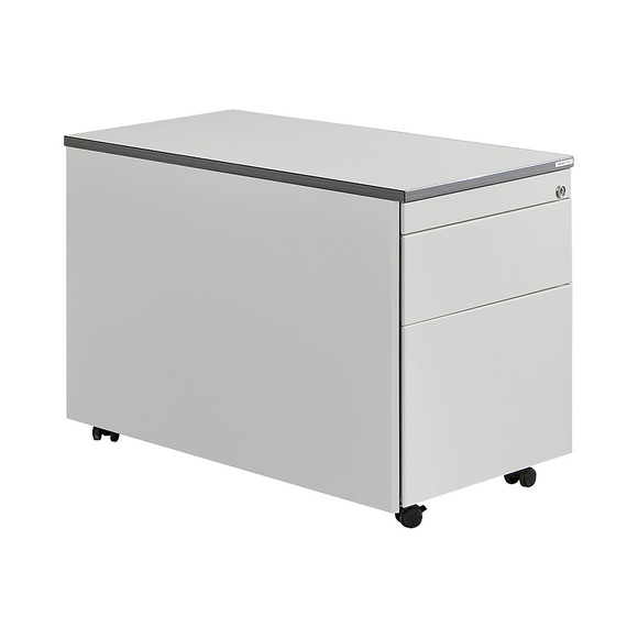 mauser Rollcontainer ARCOS 1 Schublade, 1 Hängeregistraturschub lichtgrau