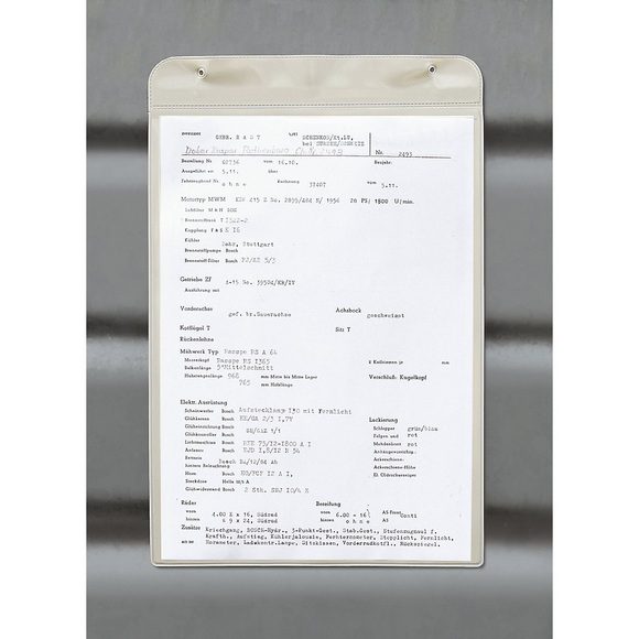 Einstecktasche, magnetisch mit Magnetstreifen, für Papierformat DIN A4 HxB 310 x 220 mm, Hochformat, VE 25 Stk