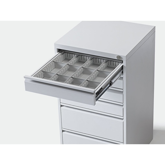 Schubladeneinteilungs-Set für Schubladenschrank für Schubladenhöhe 100 mm