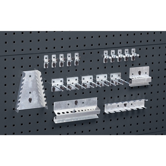 EUROKRAFT Werkzeughalter 19-teiliges Set Set
