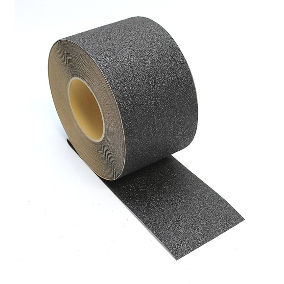 Antirutsch-Band, selbstklebend VE 2 Rollen, schwarz Breite 102 mm
