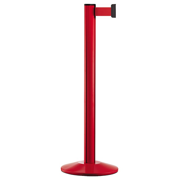 Gurtpfosten Aluminium, rot Gurtfarbe Rot