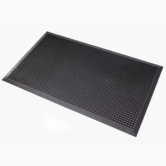 Schmutzfangmatte, rollstuhlgeeignet schwarz BxL 1200 x 1800 mm