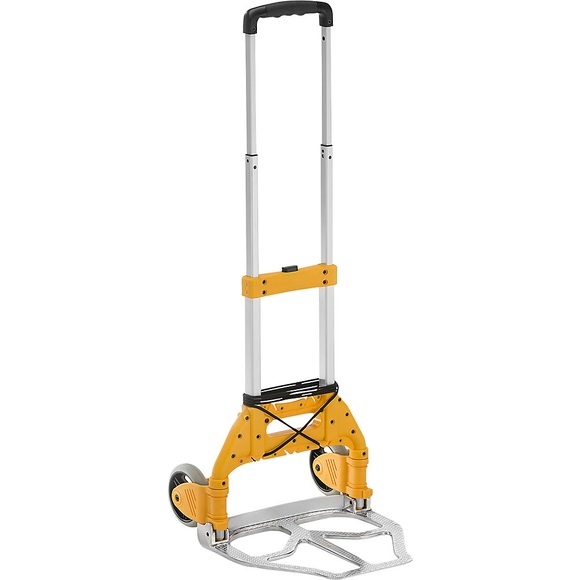 QUIPO Profi-Aluminium-Sackkarre, klappbar SLIMLINE 50 mit pannensicherer Bereifung, ab 1 Stk