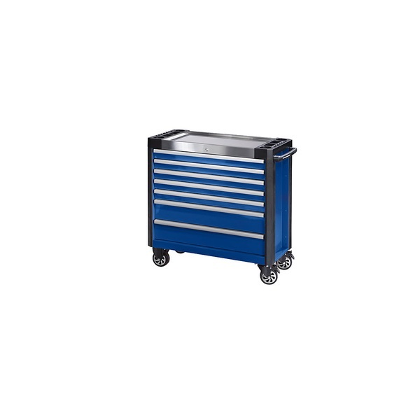 Werkzeugwagen mit 7 Schubladen Breite 970 mm HxT 850 x 480 mm, Tragkraft 300 kg