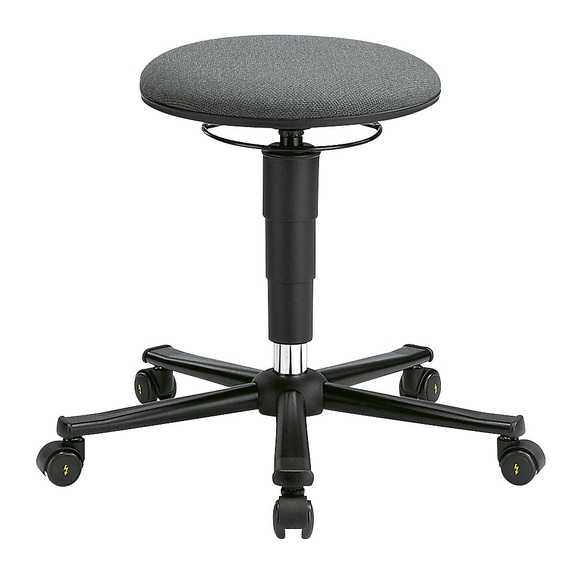 bimos Drehhocker, ESD Stoff schwarz