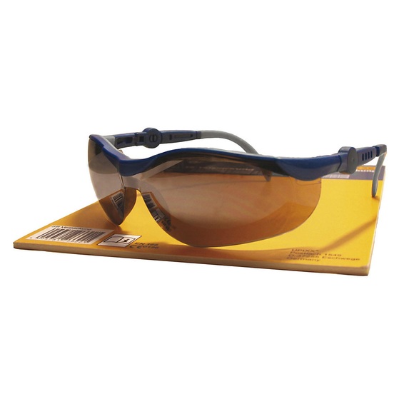 Schutzbrille CYCLE silber VE 3 Stk