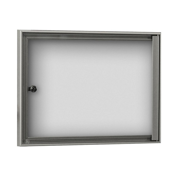 Schaukasten für den Innenbereich Außentiefe 27 mm für DIN A3, Rückwand weiß